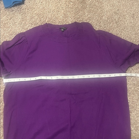 Talbots SCALLOP TRIM PULLOVER SWEATER - Picture 7 of 7